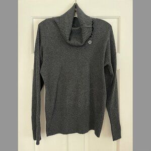 Anne Klein Cashmere Cowl Neck Sweater - M